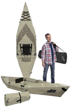 Load image into Gallery viewer, Summer Sale! Tucktec Pro Folding Kayak | Hard-Shell | 2-minute Set-up | Foldable, Portable Kayak