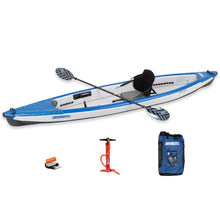 Load image into Gallery viewer, The 393rl RazorLite™ Inflatable Kayak - Pro Carbon Solo Package