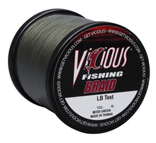 Load image into Gallery viewer, Vicious Standard Green Braid - 80 Lb Test