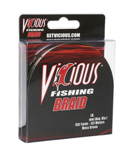Load image into Gallery viewer, Vicious Standard Green Braid - 80 Lb Test