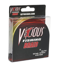 Load image into Gallery viewer, Vicious Standard Yellow Braid - 30 Lb Test