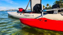 Load image into Gallery viewer, Kayak Stabilizer Float Package - Yellow Floats - 45" Universal Receiver