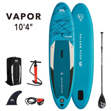 Load image into Gallery viewer, Aqua Marina VAPOR 10'4" Inflatable Paddle Board All-Around SUP
