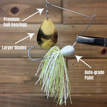 Load image into Gallery viewer, Spinnerbait - Colorado &amp; Indiana Blade