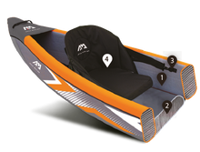 Load image into Gallery viewer, Aqua Marina TOMAHAWK AIR-K 12'4" Inflatable High Pressure Speed Kayak / Canoe